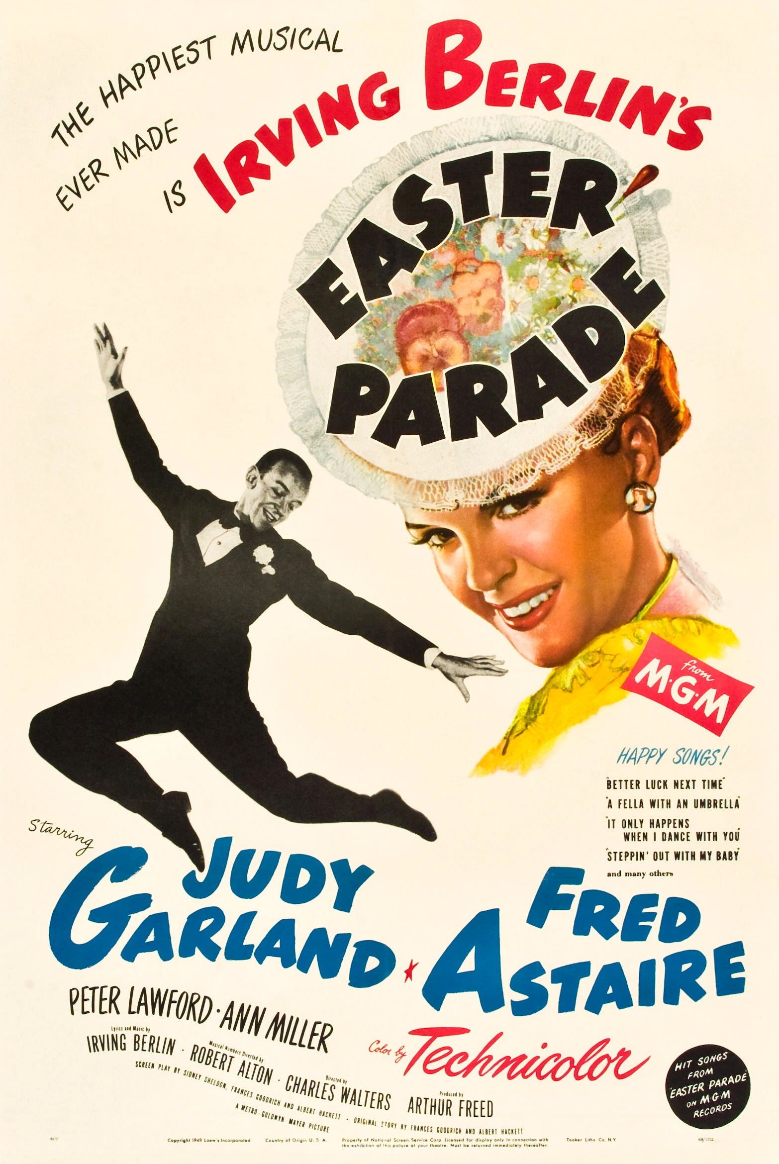 Easter Parade. Musical movies, Movie posters vintage, Fred astaire